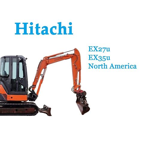 hitachi ex27u track sag manual